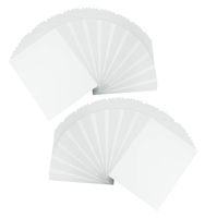 100 8x10 UNCUT mat matboard White Color