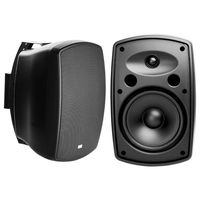OSD Audio 8" Surface Mount Patio Speaker Pair - Indoor/Outdoor Stereo, Black - AP850