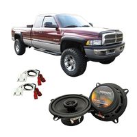 Compatible with Dodge Ram Truck 2500 1994-2002 Rear Factory Replacement Harmony HA-R5 Speakers New