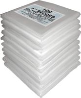 (1000) 7" Record Outer Sleeves - Archival Quality Polyethylene - Loose Fit - 7.5" x 7.5" #07SE03OS