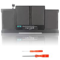 DTK 7.6V 55Wh Laptop Battery for 13 inch A1369 A1466 (Late 2010 Mid 2011 2012 2013 Early 2014 Version) Fit A1377 A1405 A1496 + 2PCS Screwdrivers