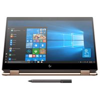 2019 HP Spectre x360 15t Touch 4K IPS NVIDIA GTX 1650 with 6 core 9th Gen Intel i7 9750H, 16GB, 3 Years McAfee Internet Security Key, Windows 10 PRO Upgrade Key, 2-in-1, Worldwide Warranty (Dark Ash)