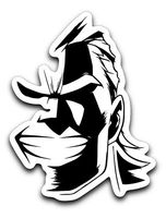 95Vibes All Might Boku No Hero Academia - My Hero Academia Inspired Vinyl Decal Sticker 3''x4''