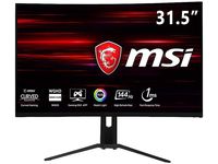 MSI 32" Full HD RGB LED Non-Glare Super Narrow Bezel 1ms 2560 x 1440 144Hz Refresh Rate FreeSync Height Adjustable Curved Gaming Monitor (Optix MAG321CQR) (Renewed)