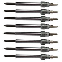 6.0L Diesel Glow Plugs ZD-12 Fits 03-04 Ford F-350 Super Duty Set of 8