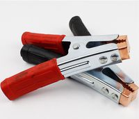 2pcs Replacement 300-Amp Heavy Duty Copper Alligator Clips Terminal Test Electrical Battery Crocodile Clamp for Jumper Cables Boost