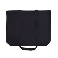 Bagiva Economical Canvas Messenger Shoulder Casual School Travel Tote Bag Large(Black,One Size)