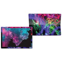 MightySkins Skin Compatible with Microsoft Surface Pro 6 Tablet - Neon Splatter | Protective, Durable, and Unique Vinyl Decal wrap Cover | Easy to Apply, Remove, and Change Styles | Made in The USA