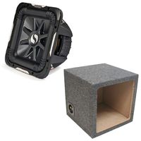 Kicker 11S10L72 Solobaric L7 Subwoofer Single 10" Sealed Sub Enclosure Box New