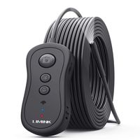 Wireless Endoscope Camera, LIMINK WiFi Borescope with IP67 Waterproof, 1080P HD Inspection Snake Camera for Android and iOS Smartphone, iPhone, Samsung, Tablet - 15m/49.2ft