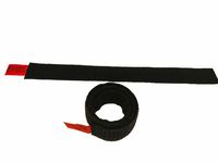 Snap Strap Reusable Cable Ties 14 Inches for Wires Cords Management and Organizer Hook and Loop Fasteners Holds 100lbs Black 1 Pack