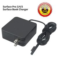 Jeestam 65W Microsoft Surface Book & Surface Pro Charger, 15V 4A Power Adapter Replacement for Microsoft Surface Pro 3 Pro 4 i5 i7 Pro 5 2017 Tablet/Surface Laptop/Surface Book 2