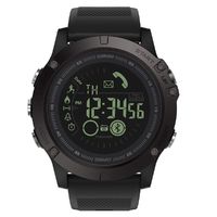 GOKOO Smart Watch for Men with Stopwatch Pedometer Calorie Counter Distance Notifications Alarm Remote Camera Outdoor Sports Smart Watch S10 Black