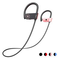 Pink Headphones, Otium Best Bluetooth Headphones Wireless Earbuds for Women Girls, Stereo Bass in-Ear IPX7 Waterproof Running Sports Earphones