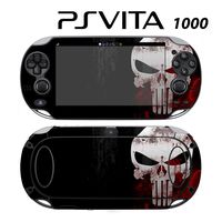 Skin Decal Cover Sticker for Sony PlayStation PS Vita (PCH-1000) - The Punisher Skull