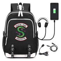 Riverdale Priented Backpack Laptop Backpack with USB Charging Port For Women Men