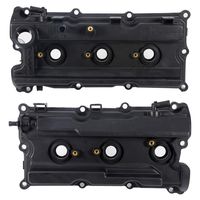 ECCPP Valve Cover with Valve Cover Gasket fit for 2005-2017 For Nissan Frontier Pathfinder NV1500 NV2500 NV3500 4.0L V6 GAS DOHC Compatible fit for Left and Right Engine Valve Covers Kit 13264-EA210