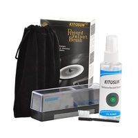 starton Vinyl Record Cleaner Carbon Fiber Brush Turntables LP Deep Cleaning Roller Professional and Effective Vinyl Cleaning Solution(No Sprays, Cloths, Brushes Required) (Brush Set/60)