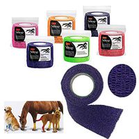 6 Pc VetRap 3M Bandaging Tape Pet Bandages Wrap Self Adhesive Wound Care Support