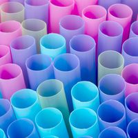 Neon Jumbo Straws 8.5" (500 ct)
