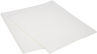 AmazonBasics Thermal Laminating Plastic Laminator Sheets - 8.9 Inch x 11.4 Inch, 50-Pack