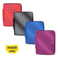 Five Star Zipper Binder, 2 Inch 3 Ring Binder, 6-Pocket Expanding File, Durable, Color Selected For You, 1 Count (29592)
