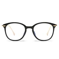 Pro Acme Blue Light Blocking Glasses for Women Retro Round Computer Eyeglasses (Black)