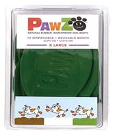 Pawz Dog Boots | Dog Paw Protection with Dog Rubber Booties | Dog Booties for Winter, Rain and Pavement Heat | Waterproof Dog Shoes for Clean Paws | Paw Friction for Dogs | Dog Shoes