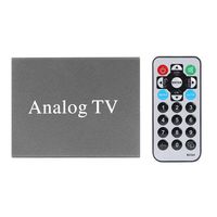 Car Digital TV Receiver, Car Mobile DVD Mobile Analog TV Box Receiver Car Monitor PAL NTSC Tuner
