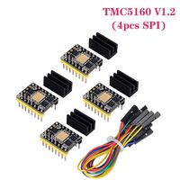 BIGTREETECH DIRECT TMC5160 V1.2 SPI Stepper Motor Driver 4.4A High Power Mute Driver 3D Printer Parts for SKR V1.3 PRO Control Board VS TMC2130 SPI