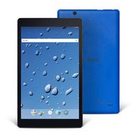Nextbook Ares 8A, 8'' Android Tablet, 1280 x 800 HD Display Touch Screen, Quad-Core Processor, 2GB/16GB, Black/Blue, Wi-Fi Tablet, M882AAP
