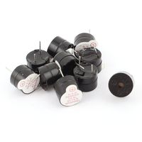 10 Pcs Magnetic Separated Tone Active Buzzer Alarm Ringer DC3V 78dB