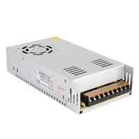 Redrex 24V 15A DC Universal Regulated Switching Power Supply Unit 360w Built with Temperature-Controlled Cooling Fan for CCTV,Radio,Computer Project, 3D Printer,LED Driver