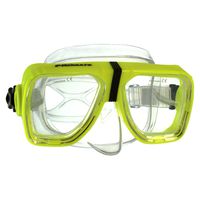 Nearsighted Scuba Dive Snorkeling Mask Prescription Lenses, Yellow, Nearsight-10.0