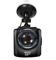 SANSCO 2K 1296P Ultra HD 2304x1296 Car Dash Cam, 50% Higher Resolution Than 1080p, Auto Emergency Recording In-Car Dashboard Camera with Excellent Night Vision, Loop Recording, Various Alerts