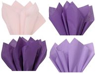 "Purple Mix 1 - Gift Wrapping Tissue Paper - 96 Sheets 15" x 20" by A1 Bakey Supplies Made in USA