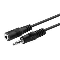 Insten Premium (12ft / 3.7m) 3.5mm Stereo Plug to Jack Cable (M/F) Compatible with Apple iPhone 7/7 Plus/Sony PS3/Samsung Galaxy S9/S9+ S9 Plus/S8/S8+ S8 Plus