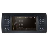 hizpo 7 Inch Car DVD Player in Dash GPS Radio Stereo 1 Din Touch Screen Bluetooth Sub Volume Control Car Stereo with GPS and Bluetooth Fit for BMW 5 Series E39 BMW X5 E53 BMW M5 BMW 7 Series E38