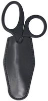 HipClip Handmade Leather Holster for Trauma Shears - Premium AMBIDEXTROUS Clip-on EMT/Nurse Trauma Shears case - Holster