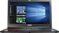 MSI 15.6" GS63VR Stealth Pro-252, Full HD Display, Intel Core i7-7700HQ 2.8GHz, 16GB DDR4, 256GB SSD + 1TB SATA, NVIDIA GTX 1060 6GB, 802.11ac, Bluetooth, Win10H (Refurbished)