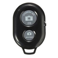 GBSELL New Self-Timer Remote Shutter Camera Bluetooth Controller for iPhone 7,iPhone 6,Samsung and Other Android (Black)