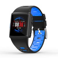 SMA-M3 GPS Sport Smart Watch for Man for Women Fitness Tracker Heart Rate Monitoring Watches as Gift (Blue)
