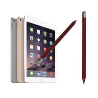 Universal Touch Stylus Pens Lefthigh 2In1 Pencil-Style Universal Capacitive for iPhone Tablet ICA (red)
