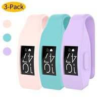 Watbro Clip Holder Compatible with Fitbit Inspire/Inspire HR, Soft Silicone Sport Pocket Clip Replacement Accessories, for Inspire HR Fitness Trackers Women Men