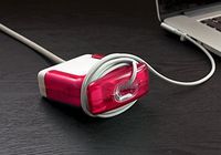 Juiceboxx Charger Cable Protector for MacBook, Red 85W