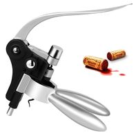 Wine Bottle Opener Corkscrew kit-[2019 Upgraded]Corkscrew Wine Bottle Opener Kit with Foil Cutter, Wine Stopper and Extra Spiral (Professional Version)