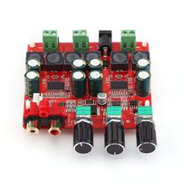 Taidda Bluetooth Digital Power Amplifier Module, TPA3118 2.1 Channel Stereo Subwoofer Digital Power Amplifier Board DC 12V-26V