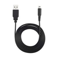 hydens Portable Charge Charing USB Power Cable Cord 110 cm Black Charger for Nintend 3DS for DSi for NDSI XL