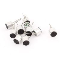 10 Pcs 6mm x 5mm Through Hole MIC Electret Microphone Condenser Pickup