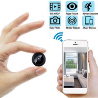 JIELI Mini Camera Wireless Hidden Camera, Full HD 1080P WiFi Nanny Camera with 150 Wide Angle, Portable Security Camera with Magnet/Motion Activated for Home Security Monitoring